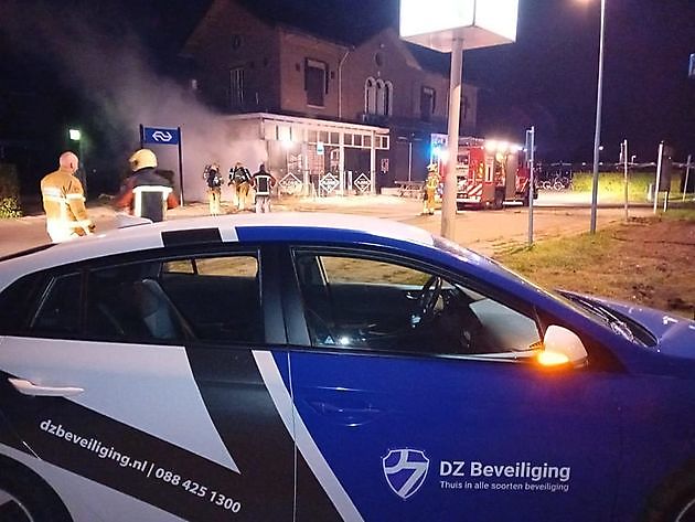 Beginnende brand ontdekt door DZ Beveiliging DZ Beveiliging