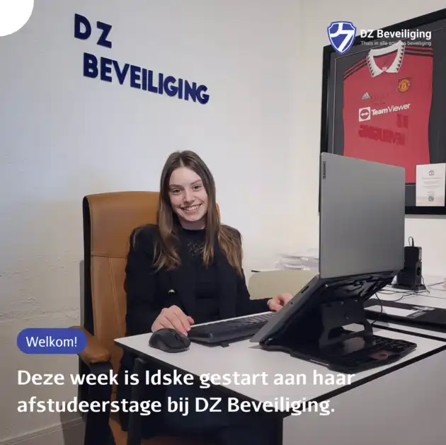 Afstudeerstage bij DZ Beveiliging van start! DZ Beveiliging