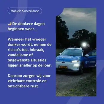 De donkere dagen beginnen… zijn jouw pand en terrein goed beveiligd? - DZ Beveiliging