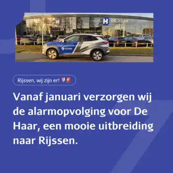 Rijssen, wij zijn er! 🚓📍💨 - DZ Beveiliging