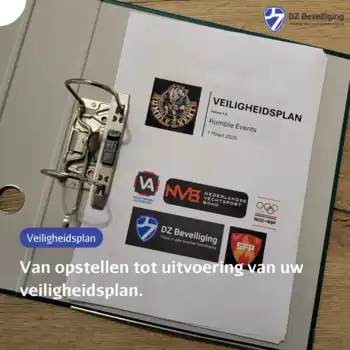 Ontzorgd naar een veilig evenement 🎉🛡️ - DZ Beveiliging