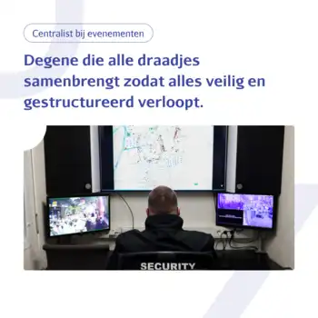 Centralist bij evenementen: het centrale punt voor overzicht en veiligheid - DZ Beveiliging